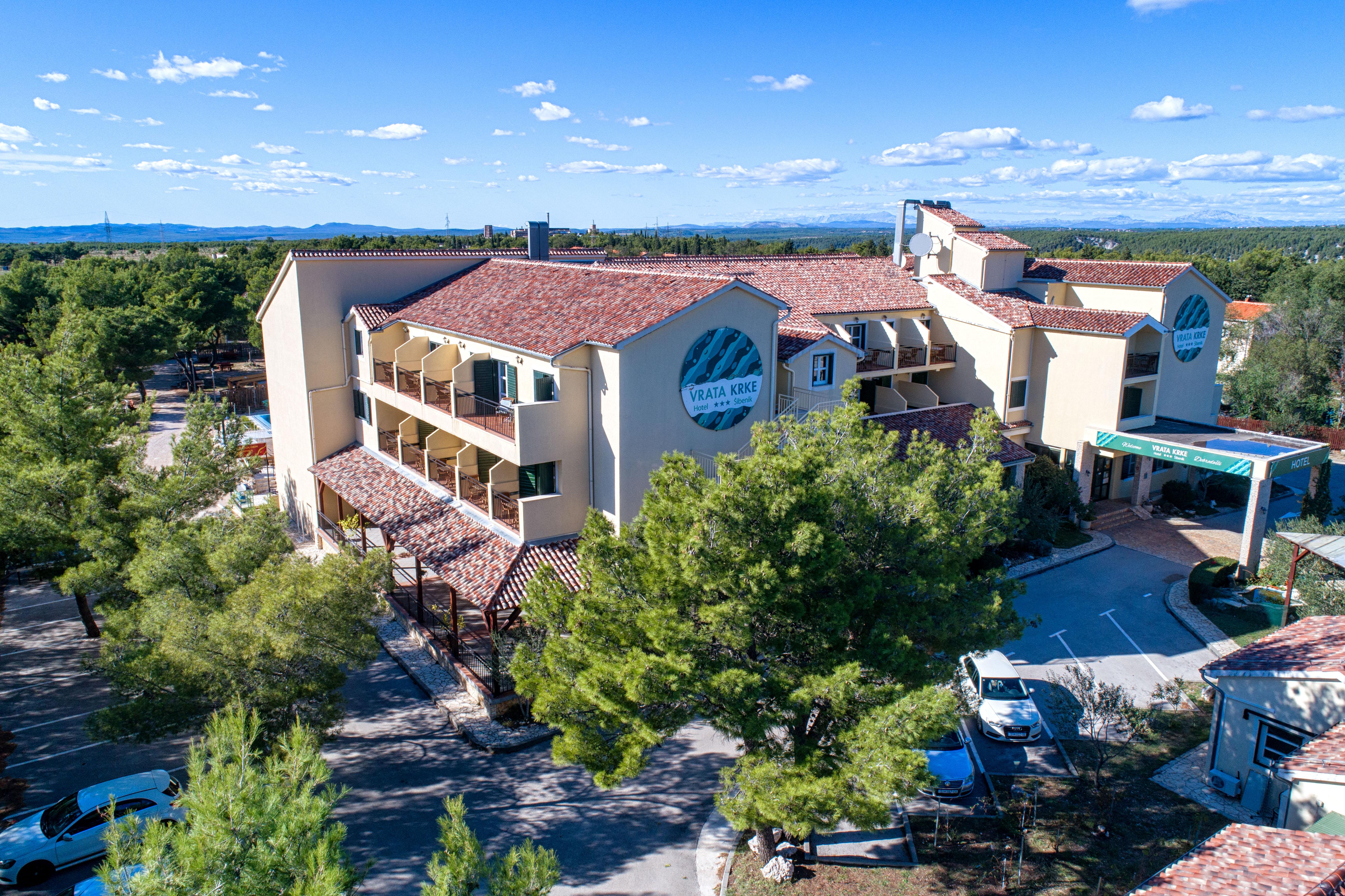 Hotel Vrata Krke Lozovac Kültér fotó