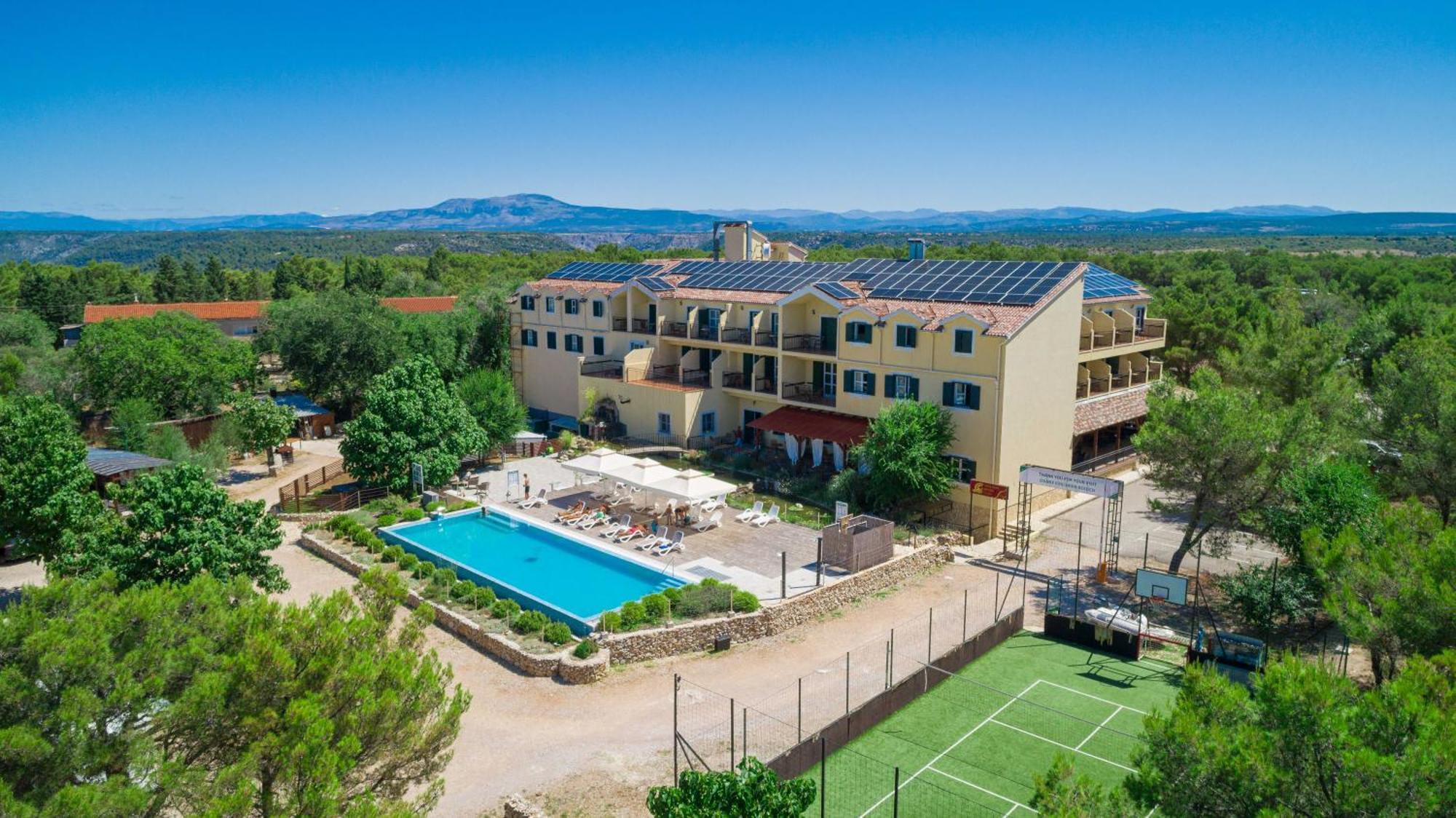 Hotel Vrata Krke Lozovac Kültér fotó
