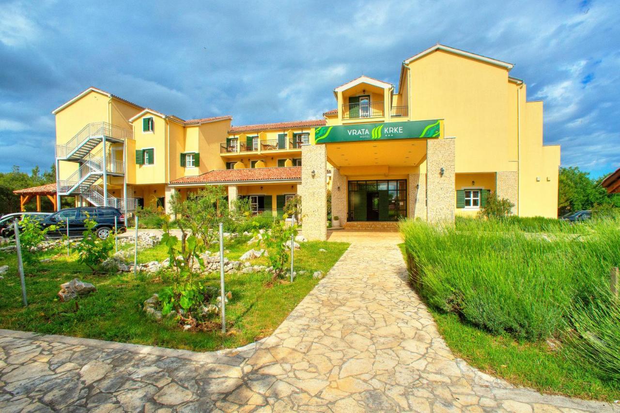 Hotel Vrata Krke Lozovac Kültér fotó